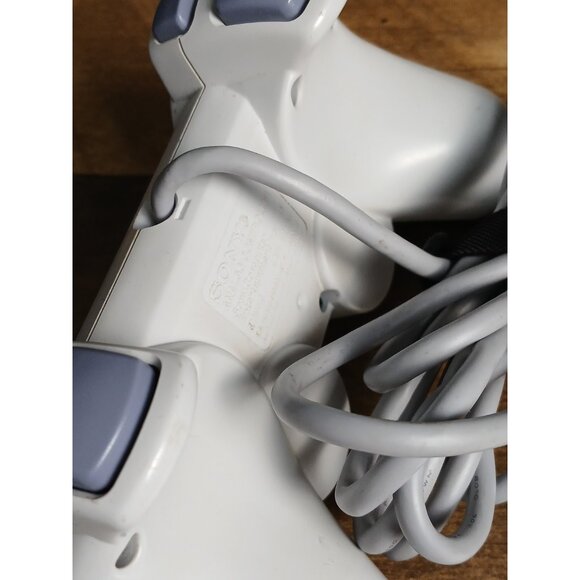 Sony PlayStation PS1 PS One Controller SCPH-110 OEM White - Tested - Picture 5 of 7